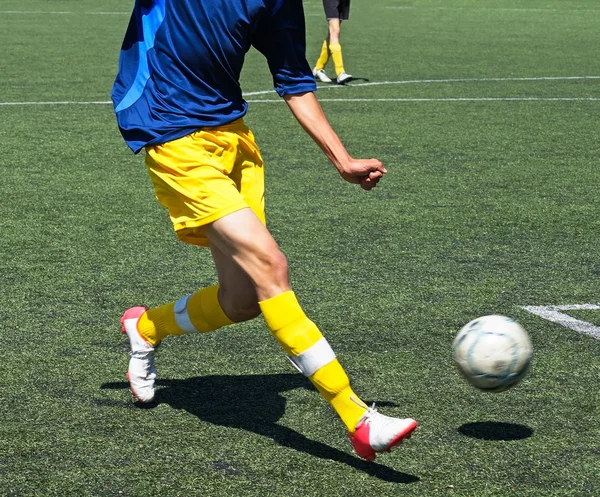 Partita di calcio — Foto Stock