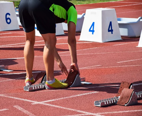 Löpande lopp — Stockfoto