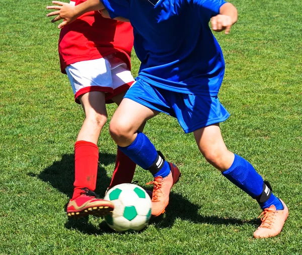 Jogo de futebol — Fotografia de Stock