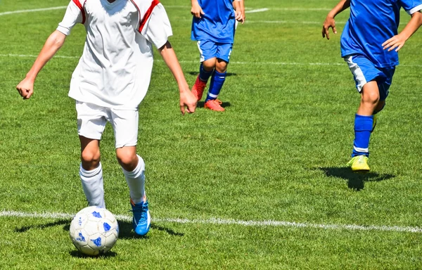 Jogo de futebol — Fotografia de Stock