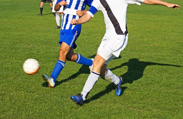 Fotbollsmatch — Stockfoto