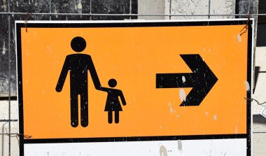 trafiğe kapalı işareti