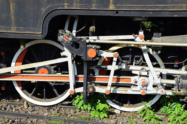 Locomotiva antiga — Fotografia de Stock