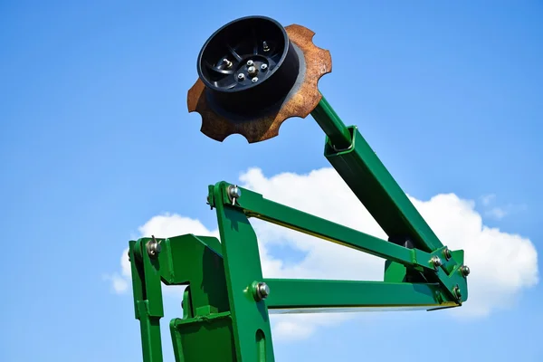 Part of an agricultural machinery — Stock Photo, Image