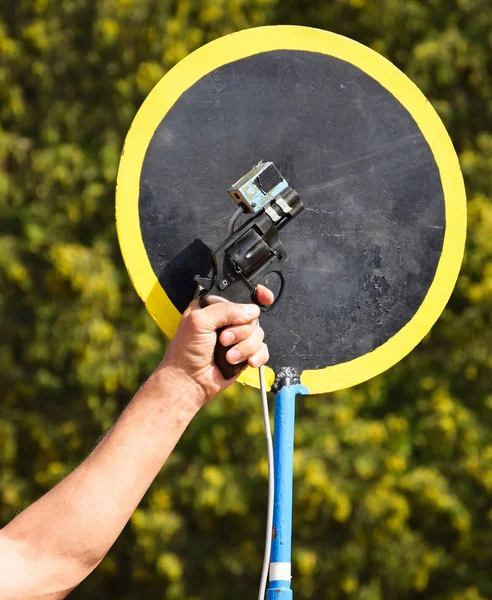 Pistola di partenza della corsa — Foto Stock