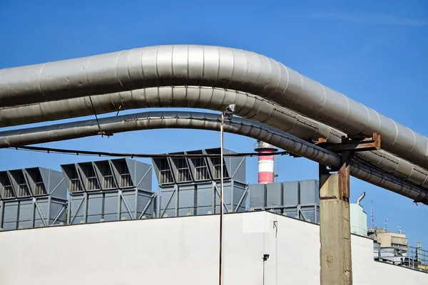 Pipeline of the power station — Stock Photo, Image