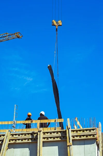 Trabajo en la obra — Foto de Stock