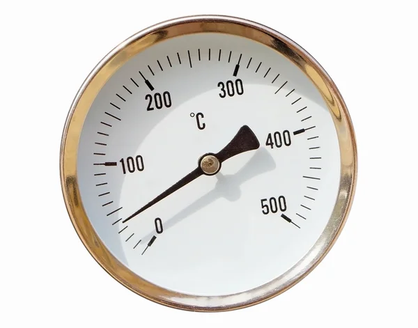 Промышленный термометр — стоковое фото