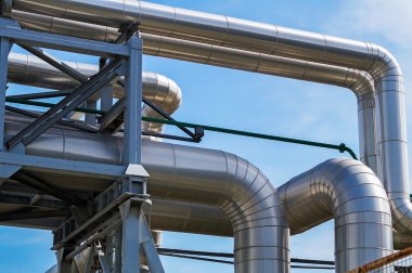 Boru hattının güç istasyonu