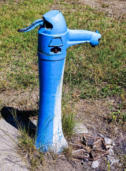 Water goed op de straat — Stockfoto