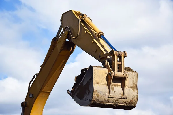 Loader av grävskopan — Stockfoto