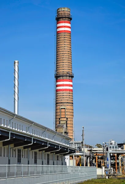 Rauchschwaden des Kraftwerks — Stockfoto