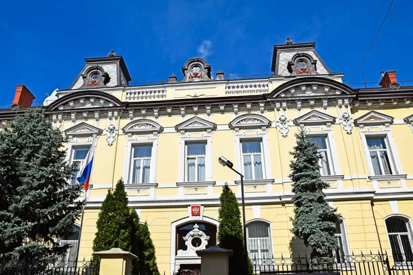 Gebouw van de Russische ambassade — Stockfoto