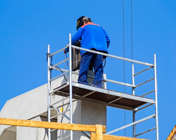 Trabajo en la obra — Foto de Stock