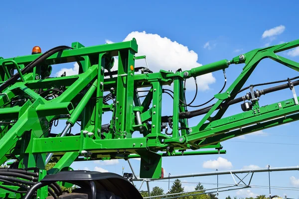 Parte da máquina de irrigação agrícola — Fotografia de Stock