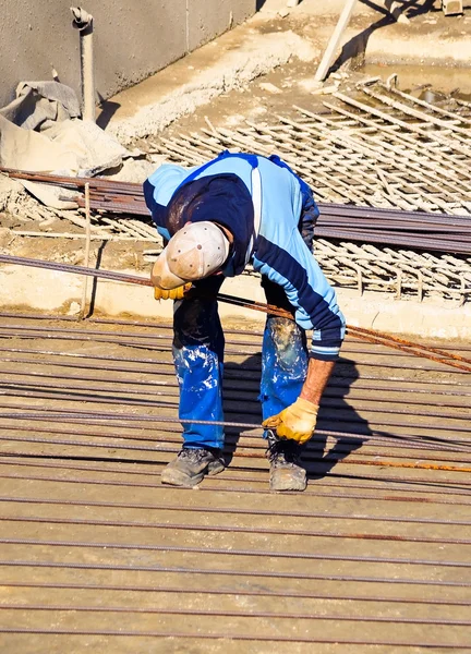 Working at the construction site — Stock Photo, Image