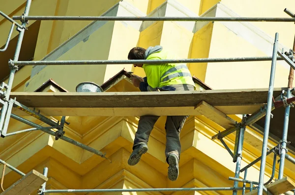 Working at the construction site — Stock Photo, Image