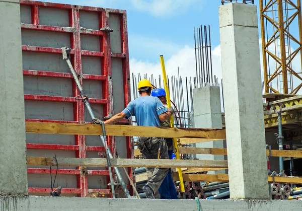 Trabajo en la obra — Foto de Stock