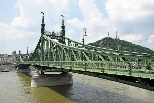 Puente de la Libertad, Budapest, Hungría — Foto de Stock