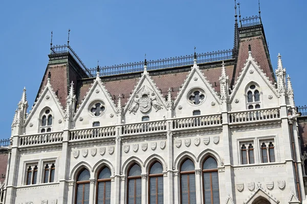 Parlamentsgebäude, budapest, ungarisch — Stockfoto