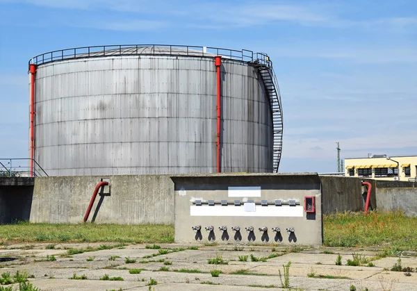 Güç istasyonu gaz kabı — Stok fotoğraf