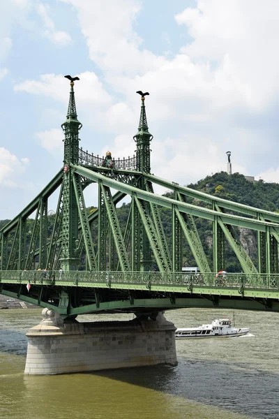 Ελευθερίας γέφυρα, Βουδαπέστη, Ουγγαρία — Φωτογραφία Αρχείου