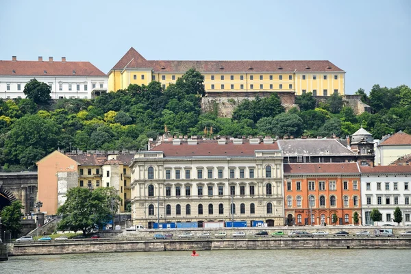 Gamla byggnader av Budapest stad, Ungern — Stockfoto