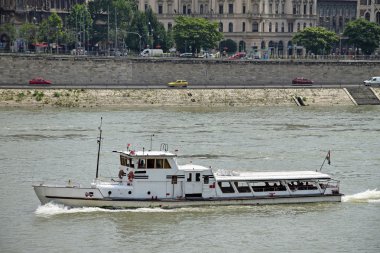 Budapeşte, Macaristan, nehir Tuna teknede turizm