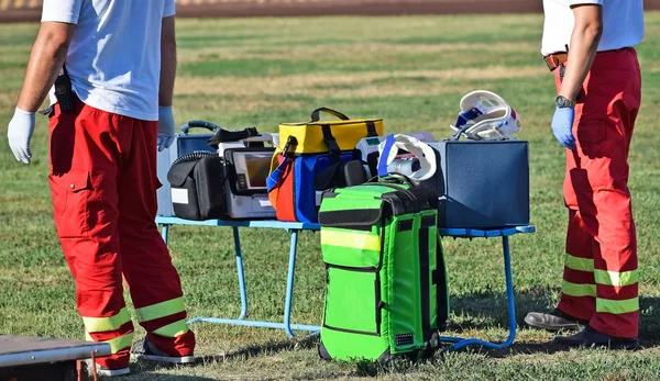 Personnel ambulancier — Photo