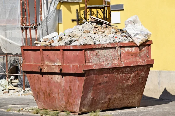 Large industrial garbage can — Stock Photo, Image