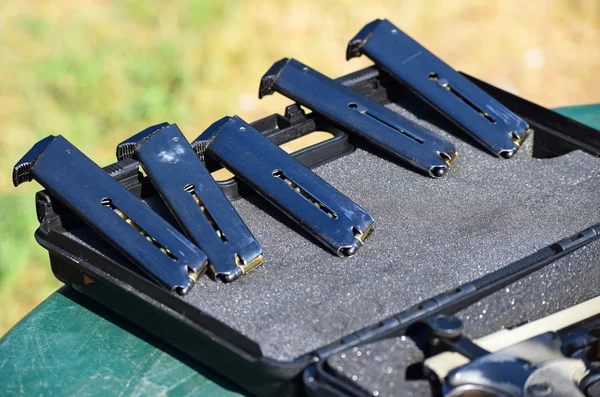 Magazines of a pistol — Stock Photo, Image