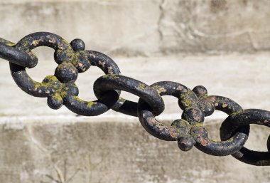 eski metal zincir