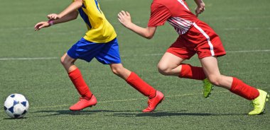 Eylem genç futbolcular