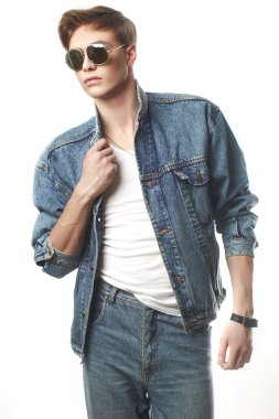 moda portre genç adam