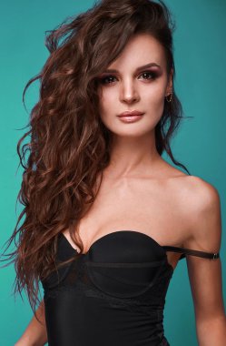Genç yağma seksi kadın Güzellik Portresi