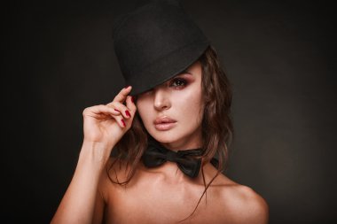 Genç yağma seksi kadın Güzellik Portresi