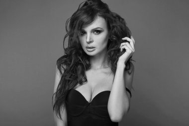 Genç yağma seksi kadın Güzellik Portresi