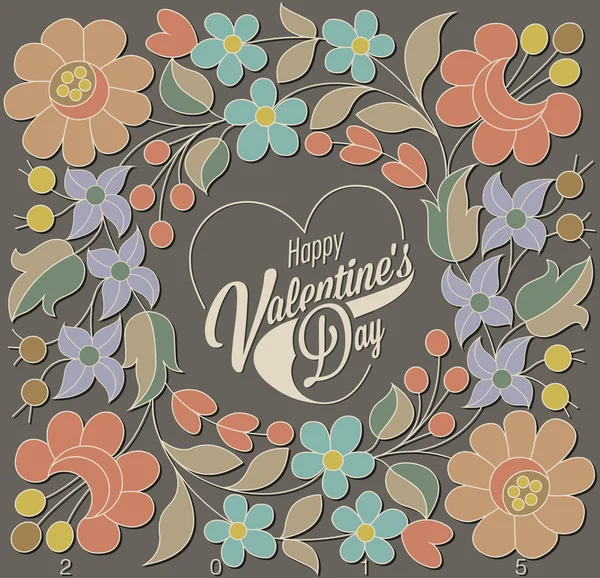 Feliz día de San Valentín — Vector de stock