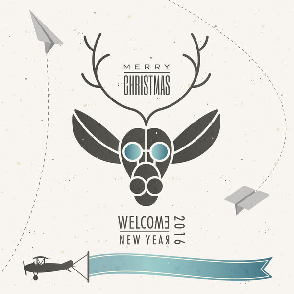 Christmas decoration collection for postcards and other Christmas design