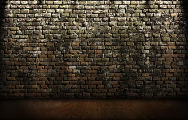 Eski tuğla duvar arka plan ve hafif lekeler