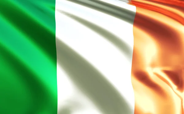 Ireland flag - europe — Stock Photo, Image