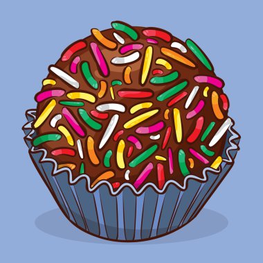 Brigadeiro - Brezilya tatlı - doğum günü tatlı