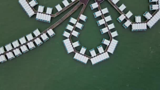 Vista Aérea Panorâmica Avillion Port Dickson Durante Nascer Sol — Vídeo de Stock