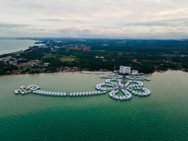 Lexis Hibiscus, Port Dickson 'ın hava manzarası