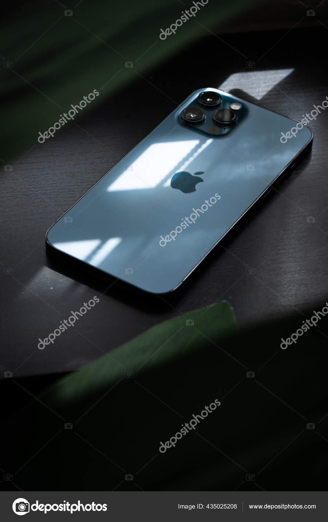 New Iphone Pro Max Pacific Blue Colour Stock Editorial Photo C Fadhli Adnan19 Gmail Com