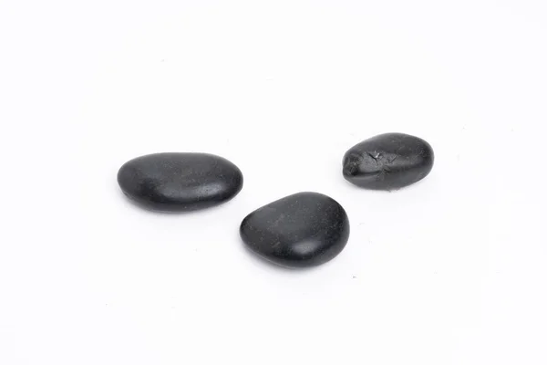 Zen Concept Stones Arranged White Background — Stock Photo, Image