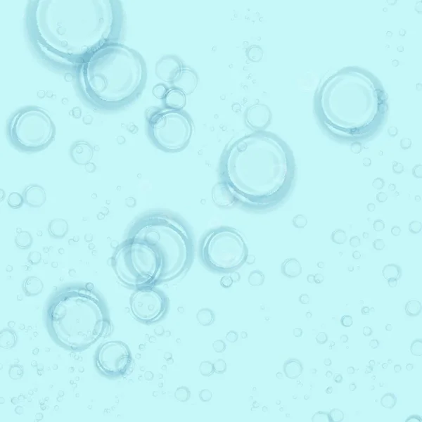 Gotas Agua Burbujas Agua Fondo Adecuado Para Usar Como Fondo —  Fotos de Stock