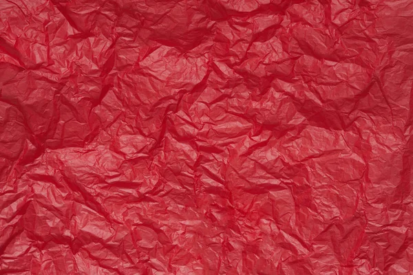 デザインのための赤い折りたたみ紙やシートテクスチャの背景 テキスト用壁紙 — ストック写真