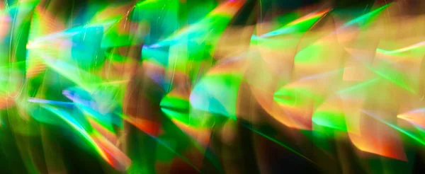 Lichtmalerei Einer Belichtung Der Kamera Licht Leuchtet Mit Einem Spektralen — Stockfoto