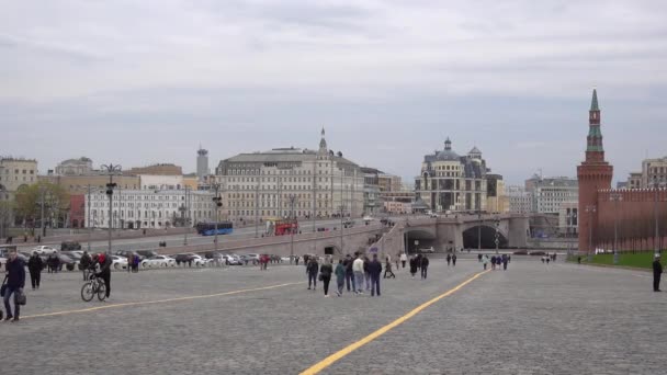 Moscou Vassilievsky Descente Place Rouge Russie Moscou Mai 2021 — Video